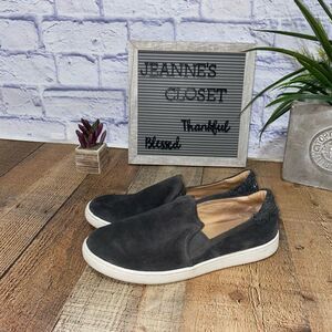 UGG gray suede Cas Slip OB sneaker 1096938